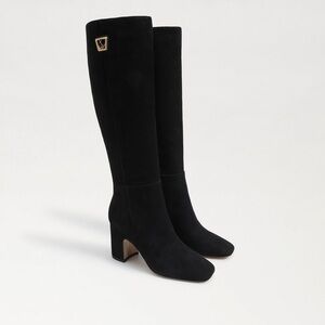 Sam Edelman Black Heeled Boots